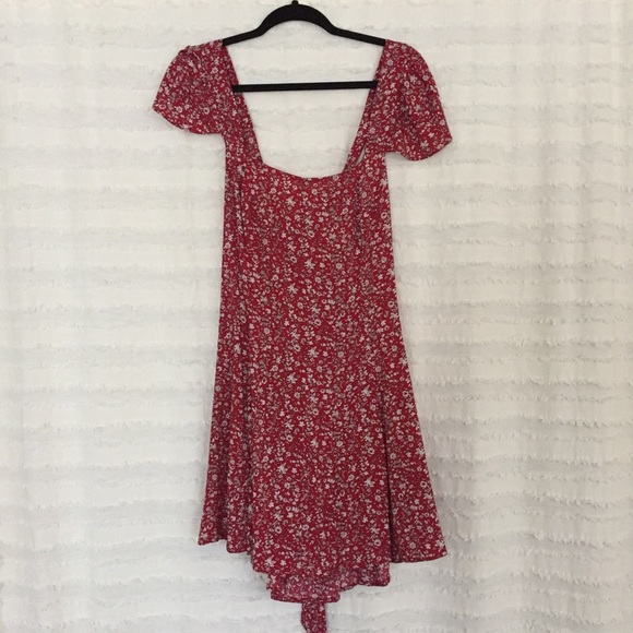 redding floral mini dress